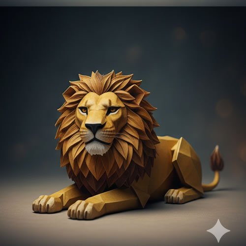 Resting Lion